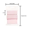 Rosa DIY Geschenkband Set, elegante elastische Verpackung fuer Blumenstrauss und Kuchendekoration. - Set 3
