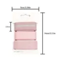 Rosa elastisches Band Set für DIY Handwerk, Geschenkverpackung und Blumenstrauß Dekoration. - Set 4