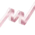 Nastro rosa mezzo raso mezzo organza, 2.5cm nastro decorativo per confezioni regalo e bouquet. - 2,5 cm * 50 Yard / Rosa loto