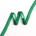 Groene pailletten lint golvende rand voor kerstboom decoratie en DIY podium kleding handwerk. - Ongeveer 1.3cm*50 Yards / Groen