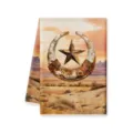 Canovaccio cucina stampa cowboy western retrò, asciugamano decorativo stile country americano. - 40x60cm / Modello B