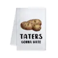 Paño de cocina con estampado de patatas, toalla divertida para limpieza del hogar. - 40x60cm / Estilo A