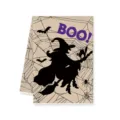 Halloween witch kitchen dish towel decorative cartoon spooky festival fabric towel wash cloth - 40x60cm / Style D
