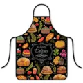 Cartoon gedruckte Küchenschürze wasserdicht ölabweisend Backen Kochen Schürze Bäckerei Stil - Einheitsgröße / Backen in der Küche 3
