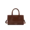 Retro brown women handbag minimalist casual crossbody bag daily chic shoulder bag fashion new - Tan