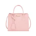 Rosa Litschi Muster Leder Mini Handtasche, schicke Schulter Umhängetasche für Damen Alltag. - 19.5*8.5*16 / Rosa