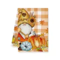 Fall Gnome Pumpkin Dish Towel Kitchen Absorbent Microfiber Tea Towel For Fall Home Decor - Style D-Pumpkin Plaid / 40x60cm