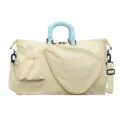 Grande borsa da tennis per badminton, elegante borsa sportiva a tracolla per viaggio. - Giallo