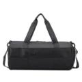 Men's Fitness Duffel Bag Large Capacity Travel Bag Lightweight Sports Crossbody Gym Bag - Black