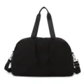 Borsa da viaggio sportiva nera di grande capacità, borsa da palestra con manici comodi. - Nero