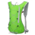 Zaino da ciclismo verde leggero ideale per sport all'aperto, escursionismo e corsa. - Verde