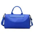 Borsa da Viaggio Blu Grande Capacità Borsone Sportivo Impermeabile Weekend per Donna Uomo - Blu
