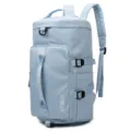 Zaino da viaggio multifunzione leggero e grande capacità in colore azzurro chiaro. - Celeste
