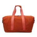 Large capacity waterproof oxford travel duffel bag lightweight gym fitness bag for outdoor sports - Orange Red