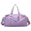 Borsa da viaggio sportiva viola leggera grande capacità con scomparto per scarpe - Taglia L / Viola