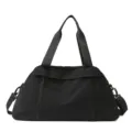 Borsa da viaggio nera grande capacità borsa sportiva leggera tempo libero tracolla - Nero