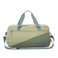 Waterproof nylon gym duffel bag for sports, travel, and fitness with shoulder strap. - Green (Without Label)