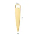 Thickened 304 stainless steel gold bottle opener, durable bar tool measuring 15cm. - 18/10 Gold Stainless Steel Beer Bottle Opener