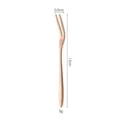 Thickened stainless steel fruit fork rose gold dessert cake fork with compact size and durable build. - Classic 410 Fruit Fork - Rose Gold