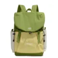 Lightweight outdoor backpack for women, casual minimalist travel rucksack, stylish book bag - Dark Green