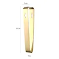 Stainless steel ice tong gold sugar tong bar tool kitchen gadget 16cm with square teeth. - Gold Square-Hole Ice Tongs