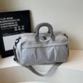 Grand sac de voyage de sport imperméable fitness pour hommes et femmes variante gris - Gris