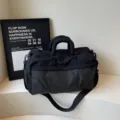 Grand sac de voyage étanche de grande capacité avec séparation sec humide pour sport - Noir