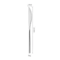 Stainless steel western steak knife with long handle and durable 304 material. - Korean Style Knives / 21.8cm/50g