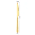 Gold gehämmertes edelstahl-abendessenmesser luxus küchengeschirr einzelstück spezifikation 23cm - Steakmesser / Gold