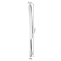 Cuchillo de pan de acero inoxidable de mango largo espátula para postres 33cm - Cuchillos de pan color natural