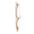 Edelstahl koreanische BBQ Zange in Roségold, Anti-Verbrühung Design, Länge 25.8cm, 69g. - Rundkopf Ganzstahl-Stil (430 Koreanische BBQ-Zange) / Roségold