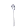Edelstahl Westliches Geschirr Suppenlöffel, eleganter langer Griff Esslöffel Silber. - Naturfarbene Löffel