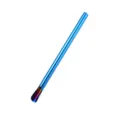 Roestvrij Stalen Rietje Lepel Blauw Verloop Metaal Smoothie Herbruikbaar Drinkgerei - Blauw