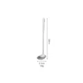 Cuchara de acero inoxidable con mango largo para bar, miel y zumo. 18 cm de largo. - Corto (18cm) / Plateado
