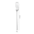 Edelstahl langer Griff Essgabel, 18.5cm Besteck, elegantes Design Kuche Werkzeug. - 316 Edelstahl Koreanische Gabel Nr. 2