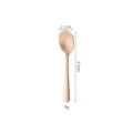 Mini 304 stainless steel matte rose gold coffee spoon, 9.5cm length, perfect for seasoning. - 9cm Small Rose Gold Spoon