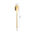 304 Stainless Steel Hanging Coffee Spoon Creative Gold Dessert Spoon 14cm Tableware - Hanging Spoon / Gold