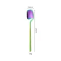 Stainless steel hanging coffee spoon, colorful creative dessert spoon with 14cm length. - Hanging Spoon / AB Color