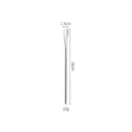 304 stainless steel long handle mixing spoon, 16cm bar spoon for coffee, honey, and cocktails. - Spoon / 16cm / Silver