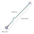 Stainless steel cocktail stirring rod, long handle rainbow bar spoon with spiral head for drink. - Iridescent Stirring Rod