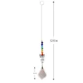 Kristalen Zonnevanger Hangend Ornement met Regenboog Kralen Metalen Vlinder Hanger - Vlinderstijl - 30mm Ahornblad