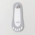 Dames ijszijde onzichtbare teensokken ademende antislip enkelsokken voor de zomer lente - Eén maat / Lichtgrijs