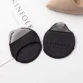 Black half-palm invisible socks, breathable mesh high heel forefoot pads with anti-slip design. - One Size / Mesh Style Black