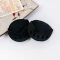 Schwarze Fünf-Zehen-Halbsocken Vorderfußpolster für Damen, atmungsaktive Sommer-Füßlinge. - Schwarz