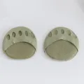 Green forefoot pad socks, half toe separation socks for high heels and dancing shoes. - Green