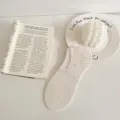 Herren Sommer Baumwolle unsichtbare Füßlinge, atmungsaktive Mesh rutschfeste weiße Socken - Einheitsgröße / Weiß