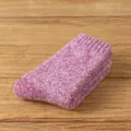 Winter thick warm women mid-tube terry socks, retro mixed color knit comfortable socks. - Marl Style 437 / Marl Wine Red