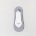 Women ultra-thin invisible boat socks, summer breathable non-slip mesh socks, comfort. - One Size / Dark Gray