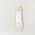 Damen ultra dünne seichte atmungsaktive unsichtbare Eisseide Füßlinge beige Variante - Einheitsgröße / Grün