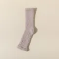 Flauschige Fleece Kniestrümpfe für Damen, warme, dicke Wintersocken zum Überknien. - Einheitsgröße / Khaki